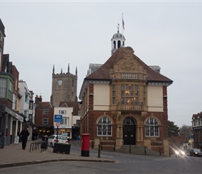 Malborough Town Hall from the High Street